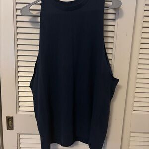 George Men's Dark Navy Muscle Tank